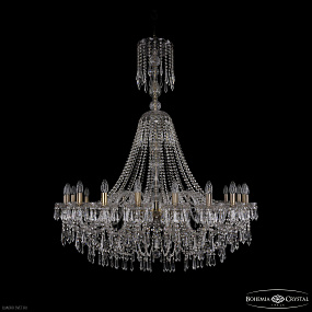 Большая хрустальная люстра Bohemia IVELE Crystal 1403/20/400/XL-133 Pa