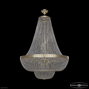 Большая хрустальная люстра Bohemia IVELE Crystal 19091/H2/90IV G