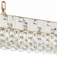 Большая хрустальная люстра Odeon Light CHESSI 5076/10