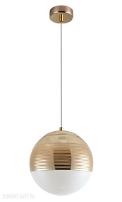 Подвесной светильник Crystal Lux OPTIMA SP1 GOLD D200