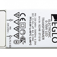 Трансформатор EGLO 0-70W,IP20 92348