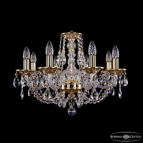Хрустальная подвесная люстра Bohemia IVELE Crystal 1606/8/195/G