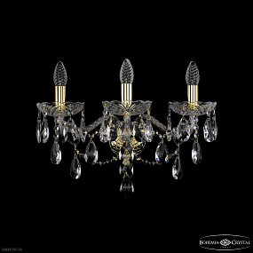 Бра с хрусталем Bohemia IVELE Crystal 1415B/3/200/XL G