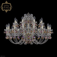 Большая хрустальная люстра Bohemia Art Classic 11.21.16+8.360.Gd.Sp.K777