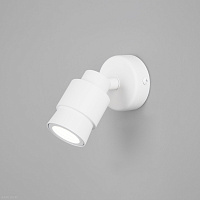 Настенный светодиодный светильник Eurosvet Plat 20125/1 LED белый
