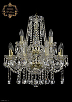 Хрустальная подвесная люстра Bohemia Art Classic 11.12.8+4.165.2d.Gd.Sp