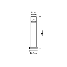 Наземный светодиодный светильник Lightstar Raggio 377907