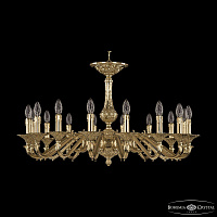 Подвесная хрустальная люстра Bohemia Ivele Crystal Verona 72102/16/300 G