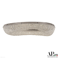 Большая хрустальная светодиодная люстра APL LED Sicilia SH523.2.120.A.Ni.4000
