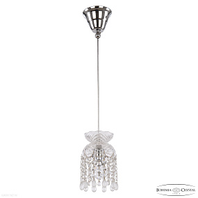 Хрустальный подвесной светильник Bohemia IVELE Crystal 14781P/11 Ni V0300