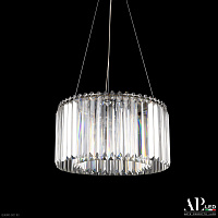 Хрустальная подвесная светодиодная люстра APL LED Sicilia SH09.40.A.Ni.4000