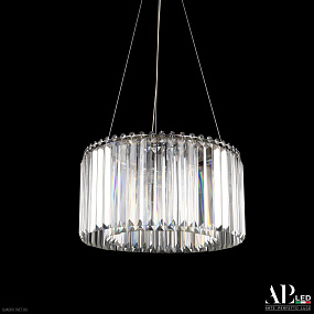 Хрустальная подвесная светодиодная люстра APL LED Sicilia SH09.40.A.Ni.4000
