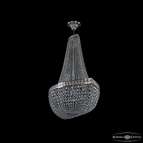 Большая хрустальная люстра Bohemia IVELE Crystal 19113/H2/90IV Ni