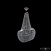 Большая хрустальная люстра Bohemia IVELE Crystal 19113/H2/90IV Ni