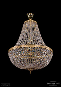 Хрустальная люстра (Груша) Bohemia IVELE Crystal 2150/50/G