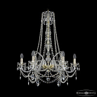 Хрустальная подвесная люстра Bohemia IVELE Crystal 1411/6/240/h-83 G