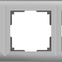 Рамка на 3 поста (серебряный) Werkel WL14-Frame-03