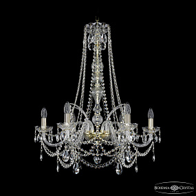 Хрустальная подвесная люстра Bohemia IVELE Crystal 1411/6/240/h-83 G
