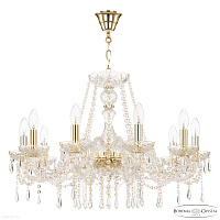 Хрустальная подвесная люстра Bohemia IVELE Crystal 104/10/240 G