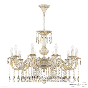 Большая хрустальная люстра Bohemia IVELE Crystal AL79101/10/300 A WMG