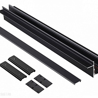 Шинопровод для встраиваемого монтажа в ГКЛ 48V NOVOTECH FLUM 135230