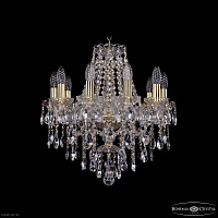 Хрустальная подвесная люстра Bohemia IVELE Crystal 1415/10/165 G