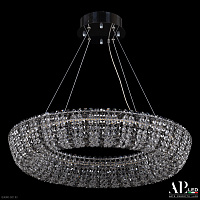 Хрустальная подвесная светодиодная люстра APL LED Sicilia SH502.0.60.R.Ni.4000.Clear.731