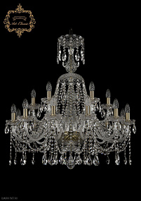 Большая хрустальная люстра Bohemia Art Classic 11.12.12+6.300.XL-90.Br.Sp