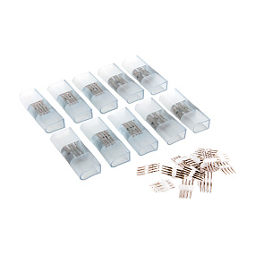 Переходник для одностороннего неона LS001 220V 5050 RGB (10 шт.) Elektrostandard PSL-12