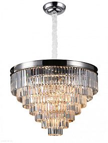 Хрустальная подвесная люстра Newport 31118/S nickel