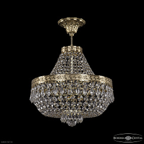 Хрустальная потолочная люстра Bohemia IVELE Crystal 19271/H1/35IV G
