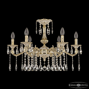 Подвесная хрустальная люстра Bohemia Ivele Crystal Verona 72102/6/210 A GW