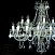 Люстра большая ARTGLASS SARA XXIV. US va-pe