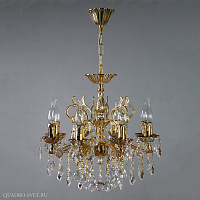 Люстра подвесная AMBIENTE Leon 2128/8 WP New Leaf