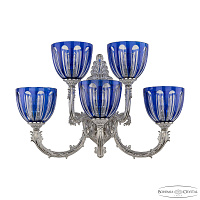 Бра Bohemia Ivele Crystal Florence 7109B15/3+2/210 NW P1 U Clear-Blue/H-1H