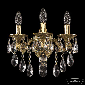 Бра с хрусталем Bohemia Ivele Crystal Florence 7102B11/3/125 B G