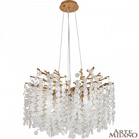 Подвесная хрустальная люстра Arte Milano 239801/D600/8/C Pa