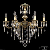 Хрустальная подвесная люстра Bohemia IVELE Crystal AL78101/6/210 B AGB