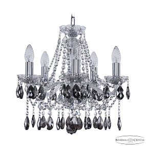 Хрустальная подвесная люстра Bohemia IVELE Crystal 1413/5/141 Ni K781