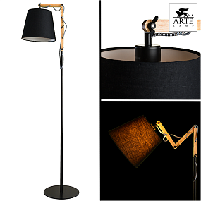 Торшер Arte Lamp PINOCCIO A5700PN-1BK