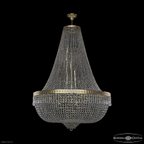 Большая хрустальная люстра Bohemia IVELE Crystal 19271/H2/100IV G