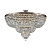 Хрустальная потолочная люстра Maytoni Palace DIA891-CL-14-G