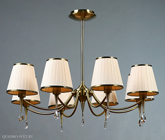 Люстра подвесная BRIZZI 01625 MA01625CA/008 Bronze Cream
