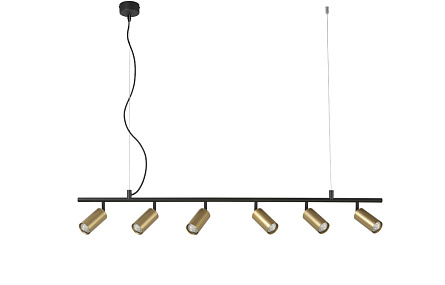Подвесной светильник Crystal Lux CLT 015C6 L1200 BL-GO
