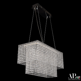 Хрустальная подвесная светодиодная люстра APL LED Sicilia SH05.57.C.Ni.4000