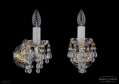 Бра хрустальное Bohemia IVELE Crystal 1410B/1/141G/V0300