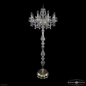 Торшер с хрусталем Bohemia IVELE Crystal 1411T1/8/195-165 G