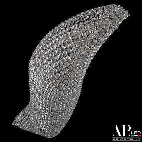 Хрустальная потолочная светодиодная люстра APL LED Rimini S507.0.100.A.3000