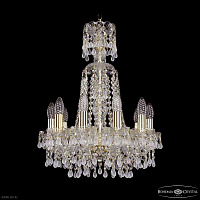 Хрустальная подвесная люстра Bohemia IVELE Crystal 1410/10/141/XL-58 G V0300