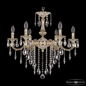 Подвесная хрустальная люстра Bohemia Ivele Crystal Verona 72101/6/210 B GW